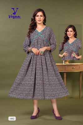 Viyaa Designer Bul Bul Aliya Style Ghera Kurti catalogue  kurtis catalogs