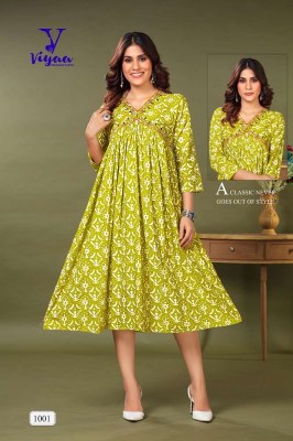 Viyaa Designer Bul Bul Aliya Style Ghera Kurti catalogue  kurtis catalogs