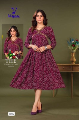 Viyaa Designer Bul Bul Aliya Style Ghera Kurti catalogue  kurtis catalogs