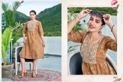 Viyaa Designer Maira Vol 3 Naira cut Kurti catalogue wholesale rate  kurtis catalogs