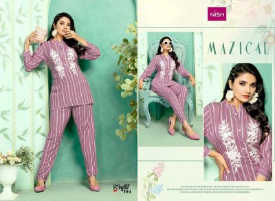 Viyaa designer new launch Cherry pure rayon printed long gown Kurti collection  kurtis catalogs