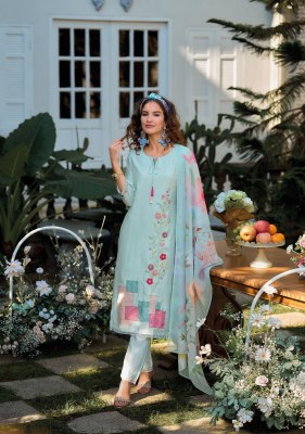 Voeux by kailee fashion Designer thread embroidered catalogue at affordable rate pakistani suit catalogs