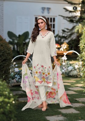 Voeux by kailee fashion Designer thread embroidered catalogue at affordable rate pakistani suit catalogs