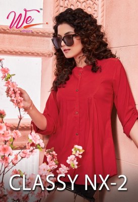 WE women ethnics a brand of kurtis by classy nx 2 designer fancy top at wholesale price We women ethnics 