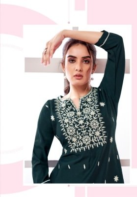 Wamika Vol 1 by mayur Premium Vertican Silk With Heavy Embroidery Work co ord set  western wear catalogs