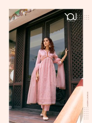 Wann You presents Siya Alia Cut Kurti pant dupatta set catalogue  kurtis catalogs