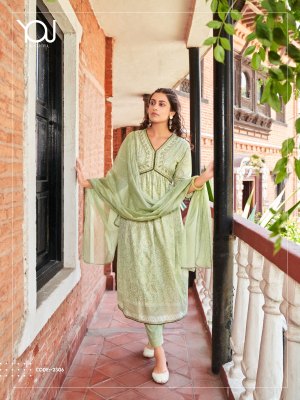 Wann You presents Siya Alia Cut Kurti pant dupatta set catalogue  kurtis catalogs