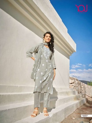 Wanna Aashvi Rayon Slub Kurti With Pant  Dupatta set Kurti Catalogue wholesaler  kurtis catalogs