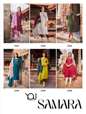 Wanna Samara Viscose Rayon Hand Work Kurti With Pant  Dupatta Set Wholesale Kurti Catalogue  kurtis catalogs