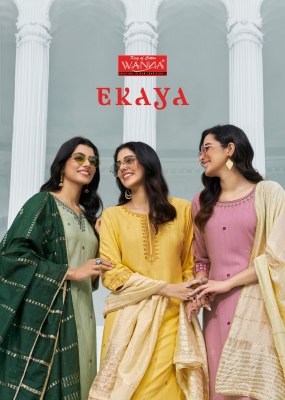 Wanna by Ekaya Launch New Super Fancy Viscose Rayon  Kurti With Pant and Fancy Dupatta Catalogue Wanna kurti