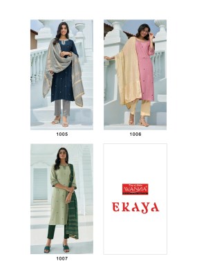 Wanna by Ekaya Launch New Super Fancy Viscose Rayon  Kurti With Pant and Fancy Dupatta Catalogue kurtis catalogs