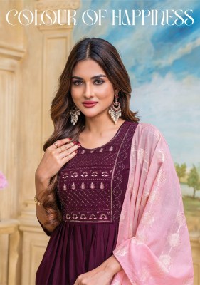 Wanna by Sheen naira vol 3 Fancy Naira Kurti With Pant and Fancy Dupatta Catalogue readymade suit catalogs