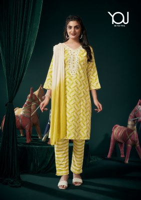 Wanna by ishika  Launch New Super Fancy Cotton Kurti With Cotton Pants and Shiffon Dupatta Catalogue kurtis catalogs