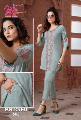 We Women Ethnic Bright Cord Set wholesale Kurti catalogue  kurtis catalogs