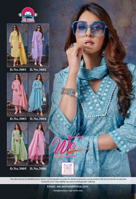 We Women Ethnics Roam Pure Cotton Kurti Pant Dupatta Set Kurti catalogue wholesaler  kurtis catalogs