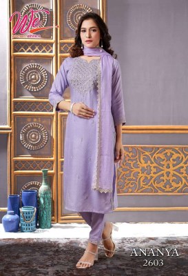 We by Women Ethnics Ananya fancy Bombay weaving 3pice wholesale Kurti catalogue Surat  kurtis catalogs