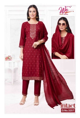 We by women ethnics presents Intact Heavy Rayon Kurti pant dupatta set wholesale Kurti catalogue Surat  kurtis catalogs