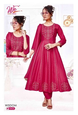 We women ethnics Presents Wisdom Kurti Pant Dupatta set wholesale Kurti catalogue  We women ethnics 