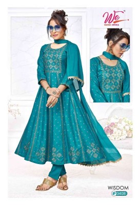 We women ethnics Presents Wisdom Kurti Pant Dupatta set wholesale Kurti catalogue  kurtis catalogs