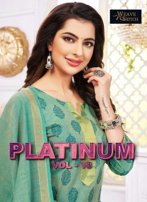 Weave n stitch platinum vol 18 south cotton ready me suits catalogue wholesaler and supplier in India  kurtis catalogs