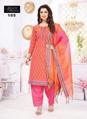 Weave n stitch platinum vol 18 south cotton ready me suits catalogue wholesaler and supplier in India  kurtis catalogs