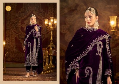 Winter Luxury by Belliza Pure Velvet Heavy Embroidered Unstitched Pakistani suit catalogue pakistani suit catalogs