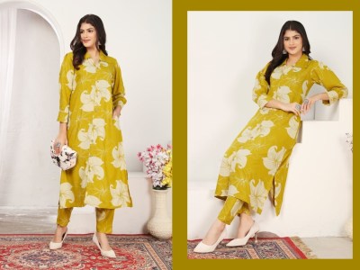 Wondor vol 1 by Moksh Premium reyon Printed Kurti wirh bottom with pocket catalogue kurtis catalogs