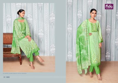 Yami by Fida present digital Karachi cotton printed unstitched dress material catalogue at low rate salwar kameez catalogs