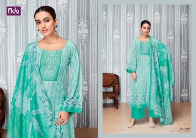 Yami by Fida present digital Karachi cotton printed unstitched dress material catalogue at low rate salwar kameez catalogs