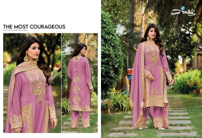 Your choice by Firdous semi pure chinon designer pakistani suit catalogue readymade suit catalogs