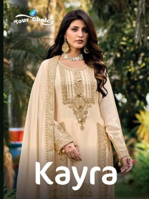 Your choice by Kayra new unique designer embroidered pakisatani suit catalogue at amaviexpo pakistani suit catalogs