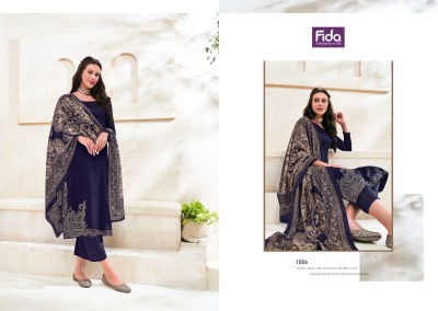 Zahavi by Fida fancy embroidered unstitched dress material catalogue at low rate salwar kameez catalogs