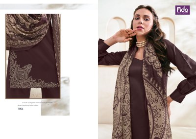 Zahavi by Fida fancy embroidered unstitched dress material catalogue at low rate salwar kameez catalogs