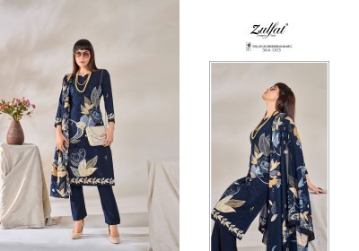 Zahavi vol 3 by Zulfat pure heavy exclusive designer printed dress material collection at affordable rate salwar kameez catalogs