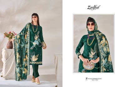 Zahavi vol 3 by Zulfat pure heavy exclusive designer printed dress material collection at affordable rate salwar kameez catalogs