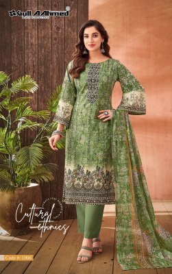 Zara Vol 1 by Gull Aahmed Pure Cotton Print With Exclusive Embroidery Work dress material collection dress material catalogs