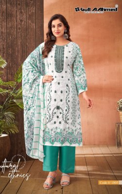 Zara Vol 1 by Gull Aahmed Pure Cotton Print With Exclusive Embroidery Work dress material collection dress material catalogs