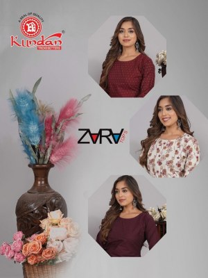 Zara vol 1 by Kundan fancy poplin cotton western wear top catalogue at low rate western wear catalogs