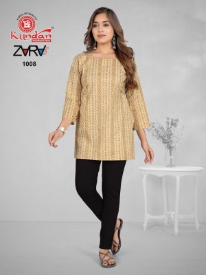 Zara vol 1 by Kundan fancy poplin cotton western wear top catalogue at low rate western wear catalogs