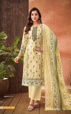 Zara vol 2 by AL Karam Pure Lawn Cotton Printed With GPO Less With Self Embroidery Work suit collection readymade suit catalogs