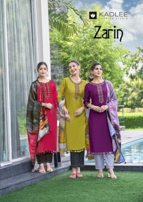 Zarin by Kadlee Hand work embroidered readymade suit catalogue at affordable rate  Kadlee