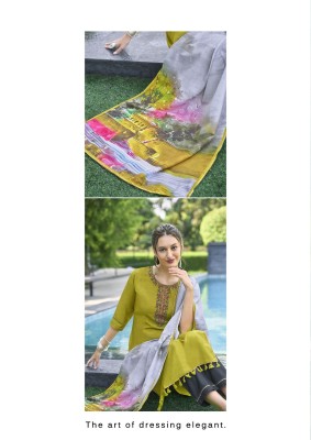 Zarin by Kadlee Viscose Hand embroidered ready made suit catalogue   readymade suit catalogs