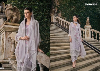 Zaveri Femina Organza embroidery  work  Readymade Salwar Suits Wholesaler  kurtis catalogs