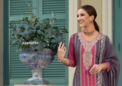 Zaveri Shanya premium silk with embroidery ready made suit catlouge readymade suit catalogs