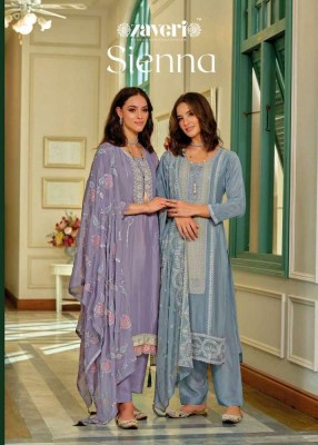 Zaveri Sienna Premium Collection Readymade Salwar Suits catalogue wholesaler  Zaveri  women beauty 