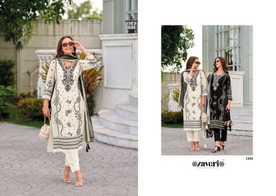 Zaveri by Black and white heavy organza with embroidered readymade suit catalogue at low rate readymade suit catalogs