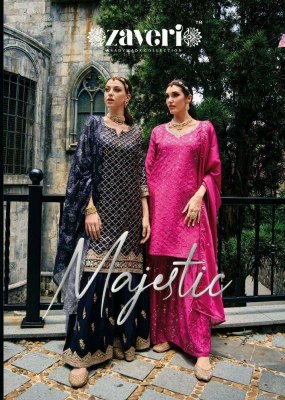 Zaveri new launch majestic festive collection ready made suits price wholesale   Zaveri  women beauty 