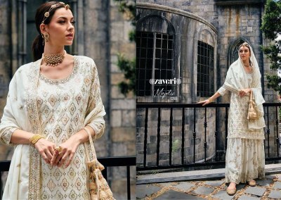 Zaveri new launch majestic festive collection ready made suits price wholesale   kurtis catalogs