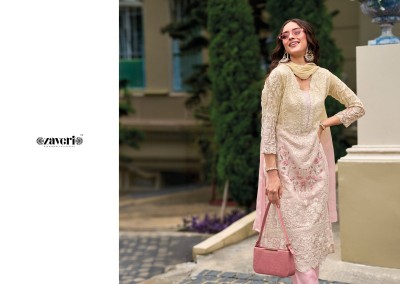 Zaveri present Femina colour edition  soft organza fancy embroidery work readymade suit catalogue at low rate readymade suit catalogs