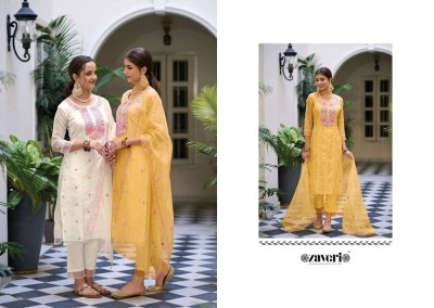 Zaveri presents Eliza designer ready made salwar kameez wholesale catalogue  kurtis catalogs